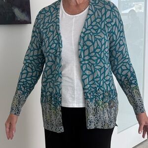 Sigrid Olsen Signature Label Cozy Cardigan